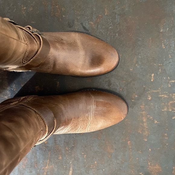 Tall Brown Riding Boot - Picture 6 of 6